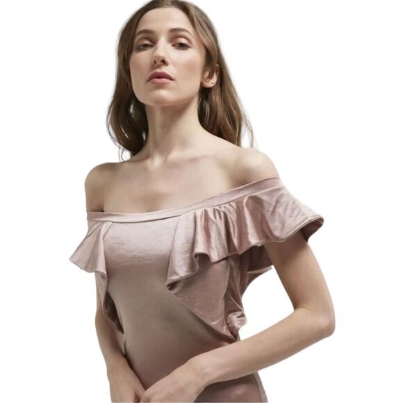 TFNC London Naelle Off-the-Shoulder Mini Dress - Picture 3 of 8